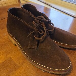 Guido 1952 Boot 2777 Dark Brown Suede mens US 10.5 chelsea desert